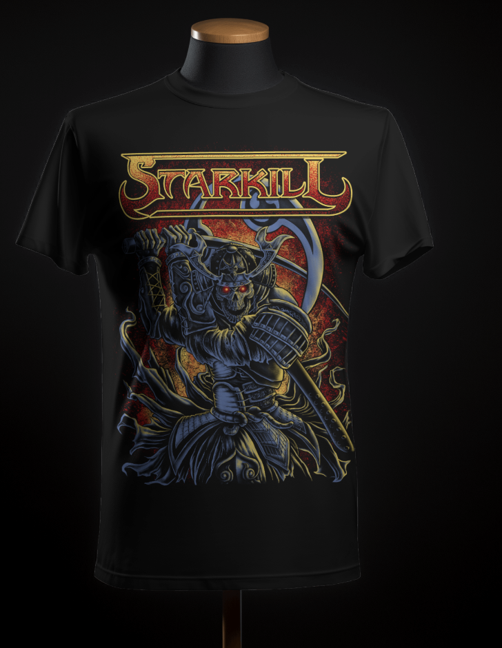 Skeletal Samurai T-Shirt