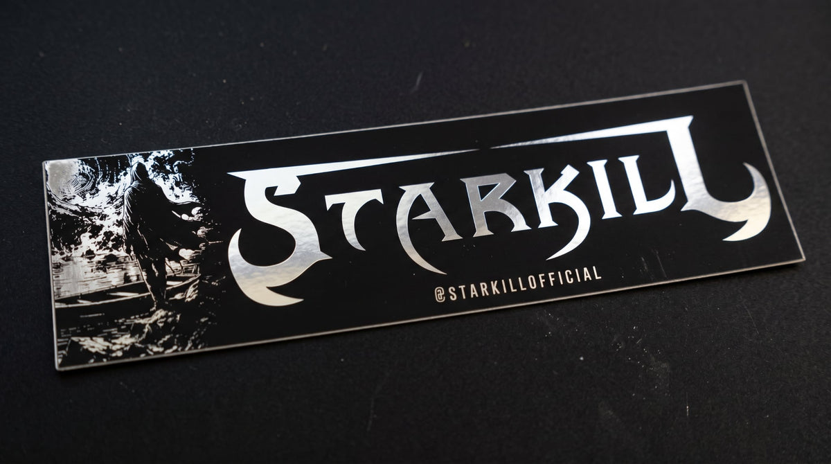 Chrome Logo Sticker