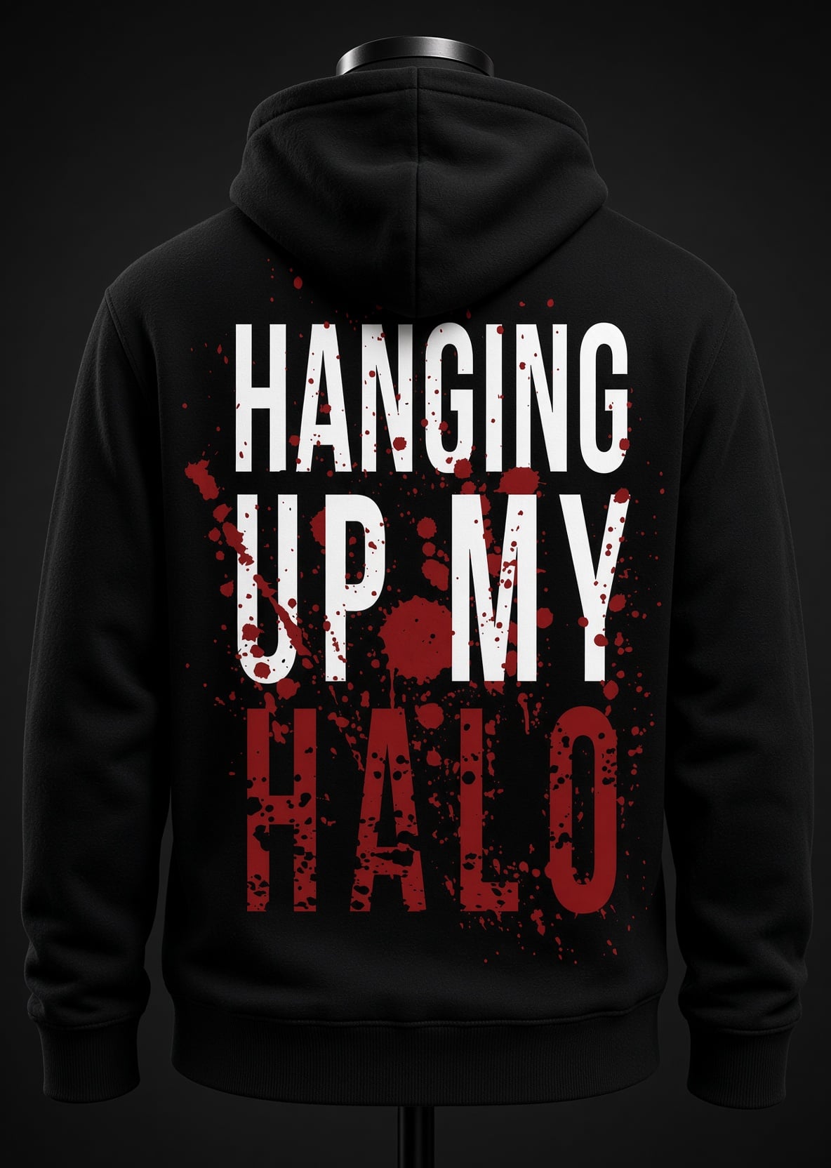 Hanging Up My Halo Zip-Up Hoodie