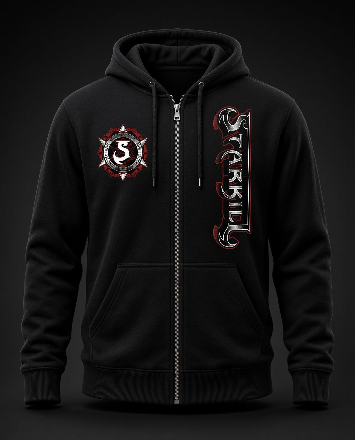 Hanging Up My Halo Zip-Up Hoodie