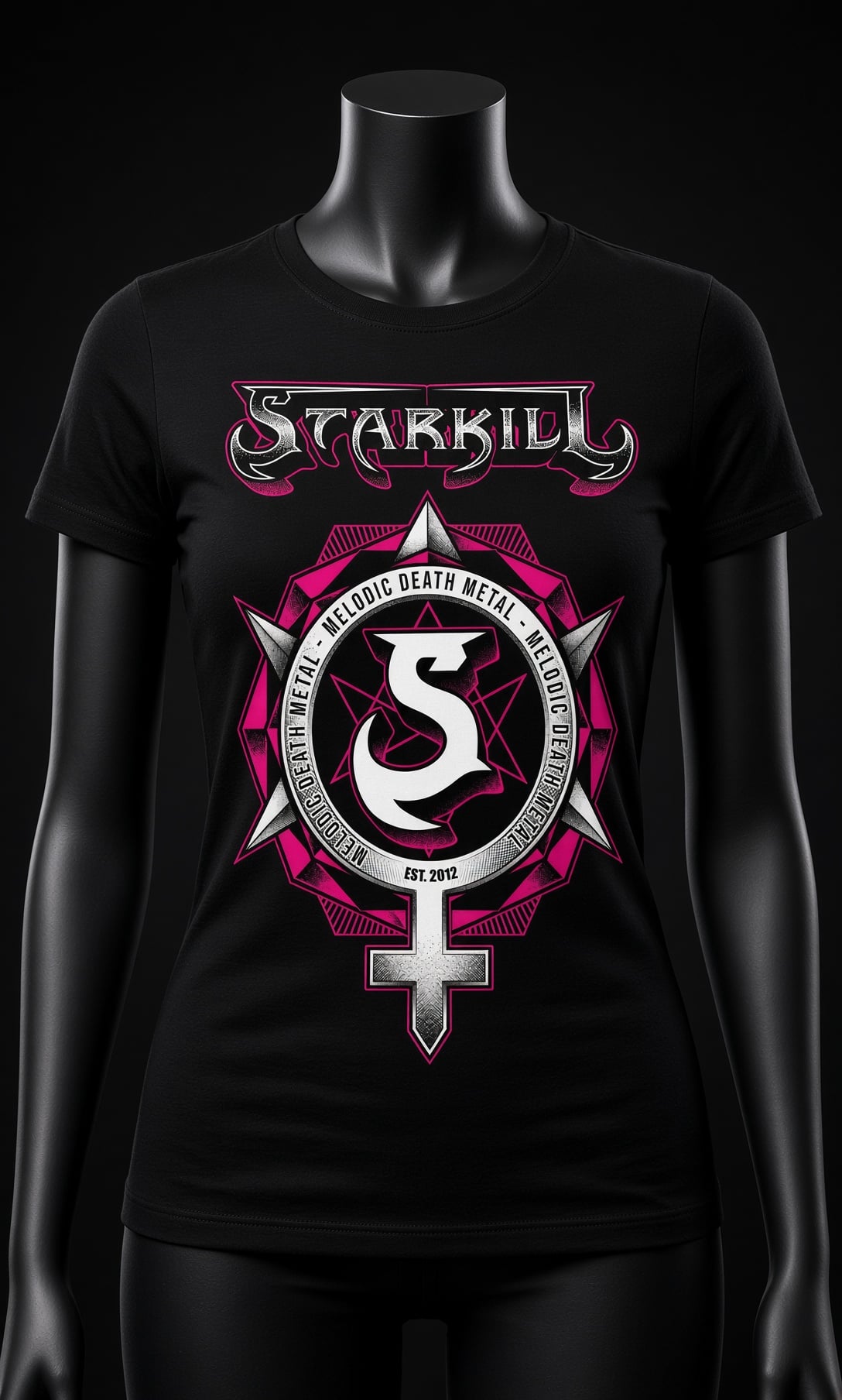 Melodic Death Metal Girly Cut T-Shirt